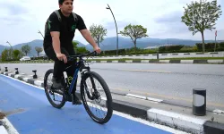 Yenilenen bisiklet yolu öğrencilerden tam not aldı
