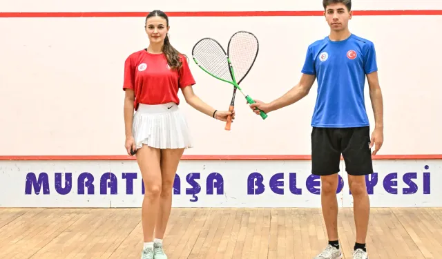 Antalya Muratpaşa’nın squash başarısı